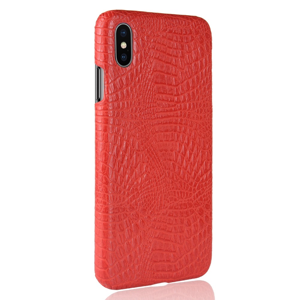 Husa iPhone XS Max 6.5'' Crocodile Texture Rosie thumb