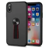 Husa iPhone XS Max Finger Ring, Neagra