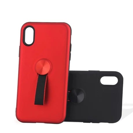 Husa iPhone XS Max Finger Ring, Rosie