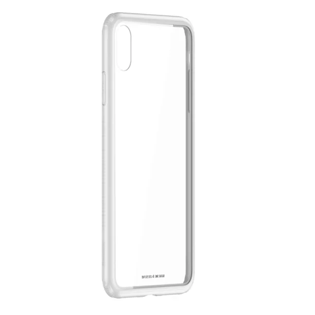 Husa iPhone XS Max Glass, Baseus Alba