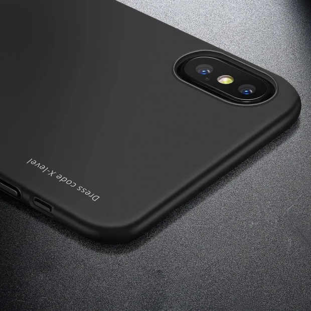 Husa iPhone XS Max Knight Series Neagra X-Level