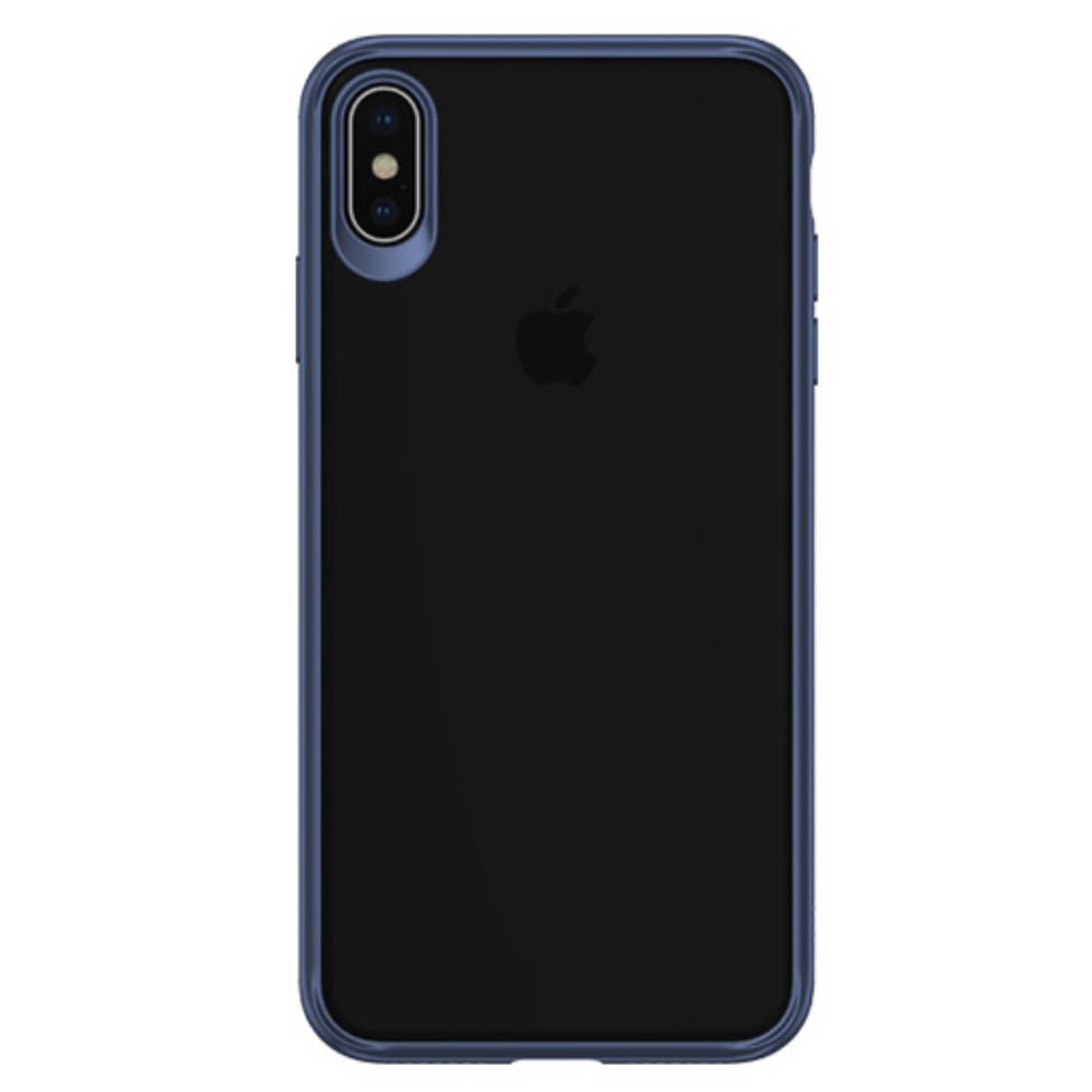 Carcasa iPhone XS Max Mant Series, Usams, Albastra thumb