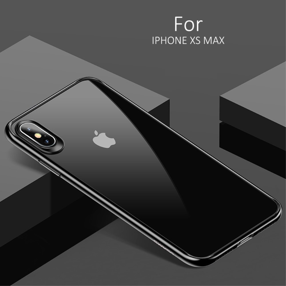 Husa iPhone XS Max 6.5'' Mant Series, Usams, Neagra thumb