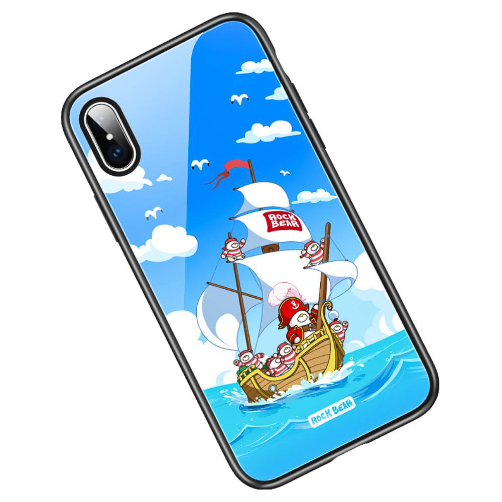 Husa iPhone XS Max Pattern Printing Rock, Captain thumb