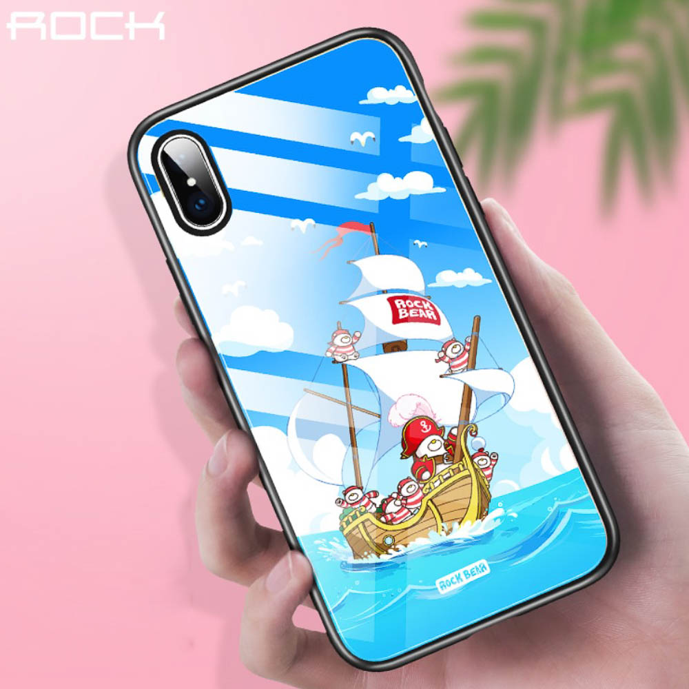 Husa iPhone XS Max Pattern Printing Rock, Captain thumb