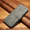 Husa iPhone XS Max Retro Style Leather, Dg. Ming  Gri