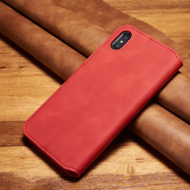 Husa iPhone XS Max Retro Style Leather  Dg Ming Rosie