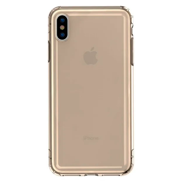 Husa pentru iPhone XS Max Safety Airbags Aurie Baseus