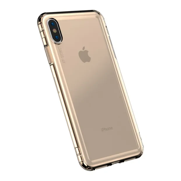 Husa pentru iPhone XS Max Safety Airbags Aurie Baseus