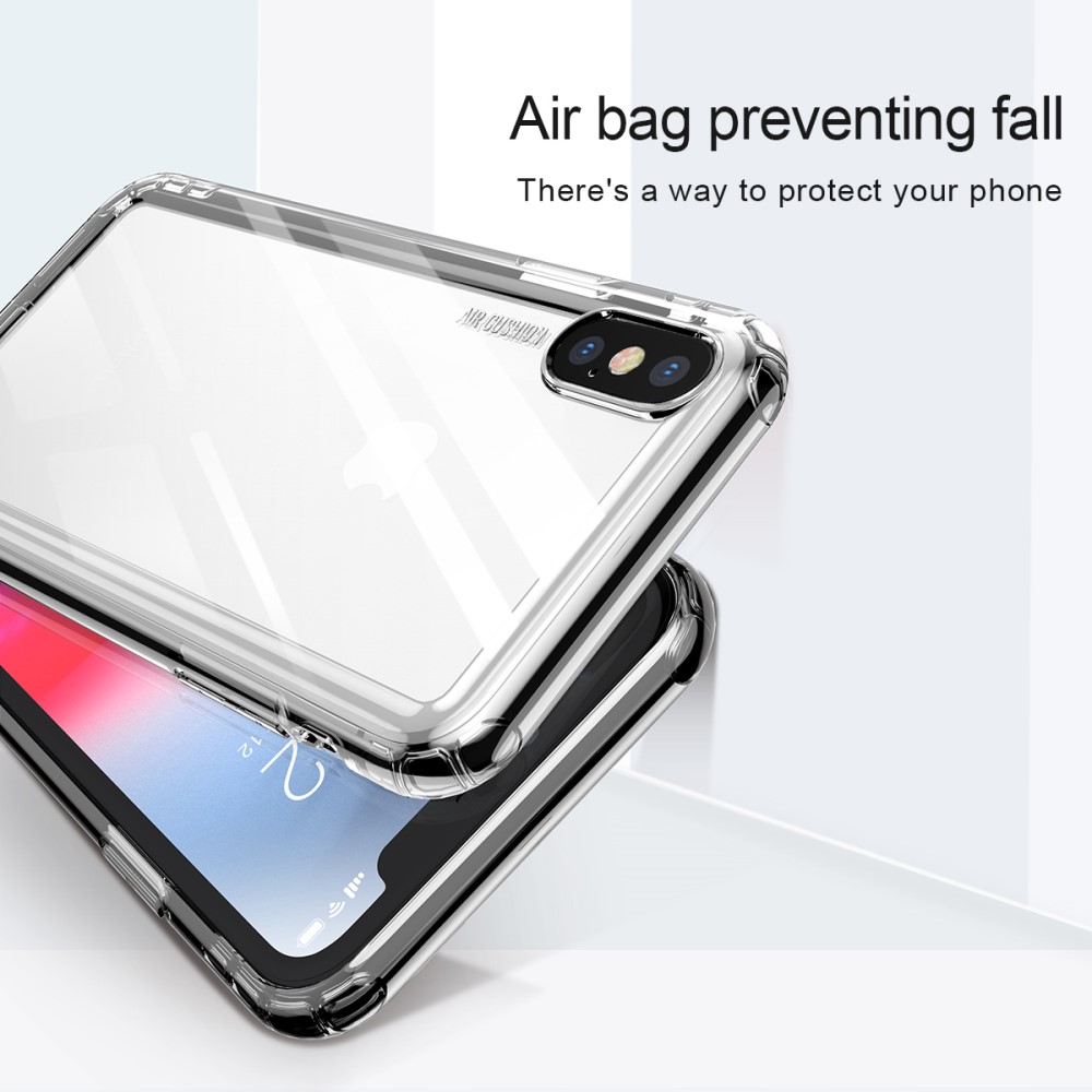 Husa iPhone XS Max 6.5'' Safety Airbags Transparenta Baseus thumb