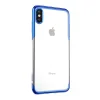 Husa iPhone XS Max,Shining Series, Albastra