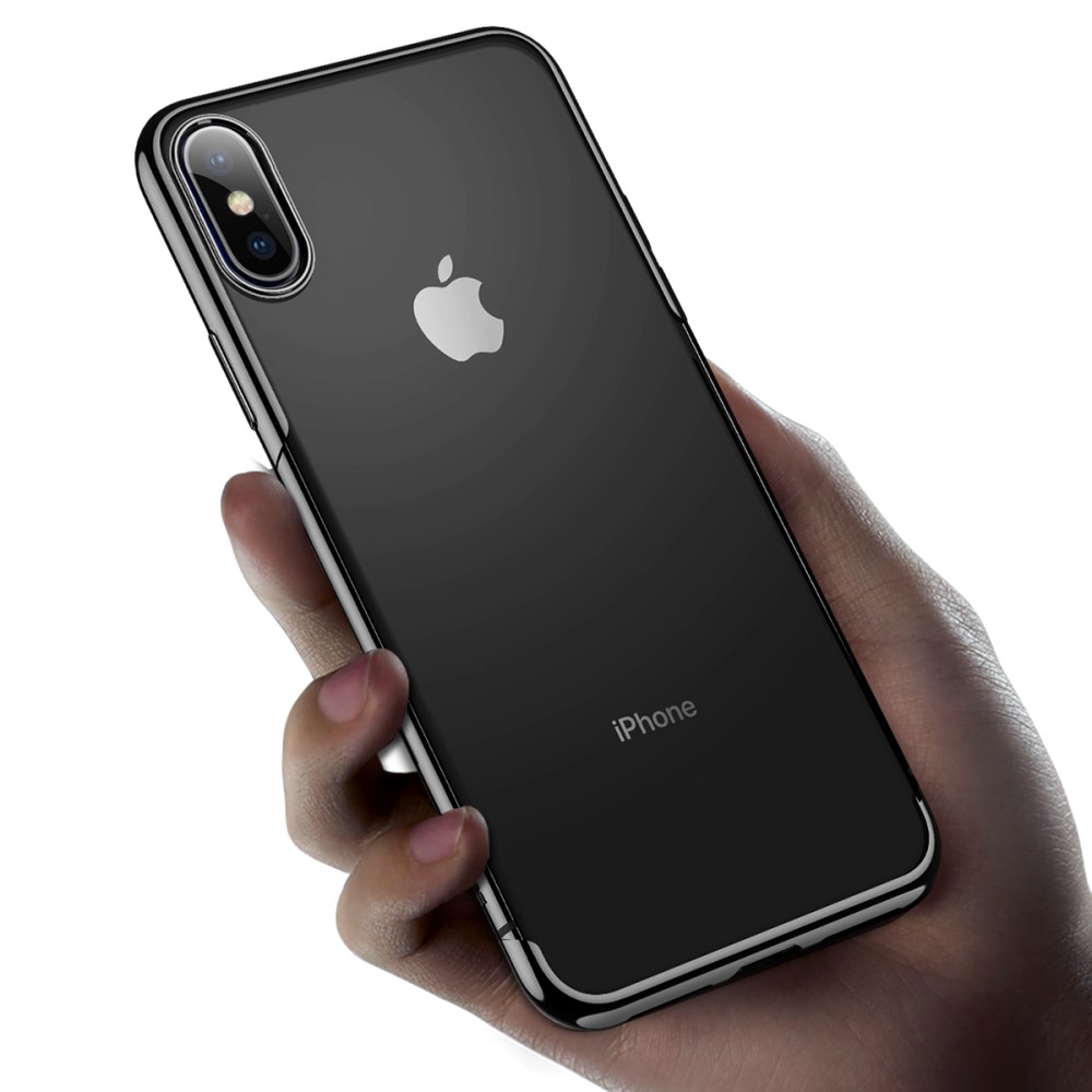 Husa iPhone XS Max,Shining Series, Neagra thumb