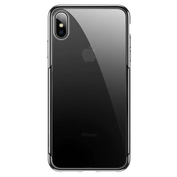 Husa iPhone XS Max,Shining Series, Neagra