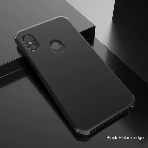 Husa iPhone XS Max Shockproof Armor Cover, Rama Neagra