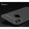 Husa iPhone XS/X  Carbon Fiber, Ipaky, Gri