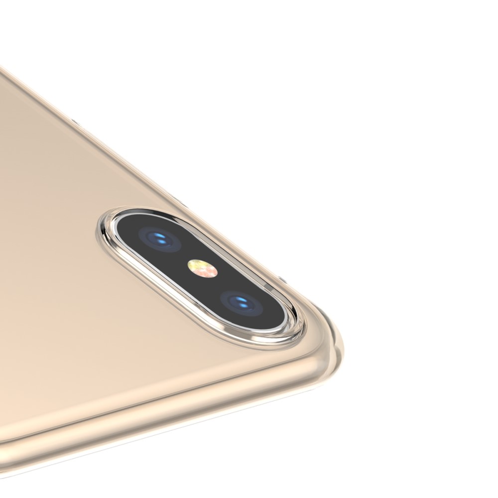 Husa pentru iPhone XS/X  Simplicity Transparent gold Baseus thumb