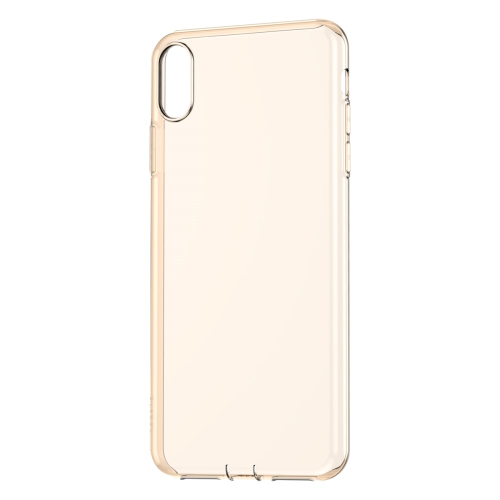 Husa pentru iPhone XS/X  Simplicity Transparent gold Baseus thumb