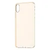 Husa pentru iPhone XS/X  Simplicity Transparent gold Baseus