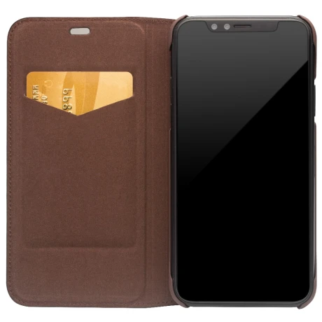 Husa iPhone X/Xs 5.8&#039;&#039; Auto Absorbed Qialino Maro Inchis