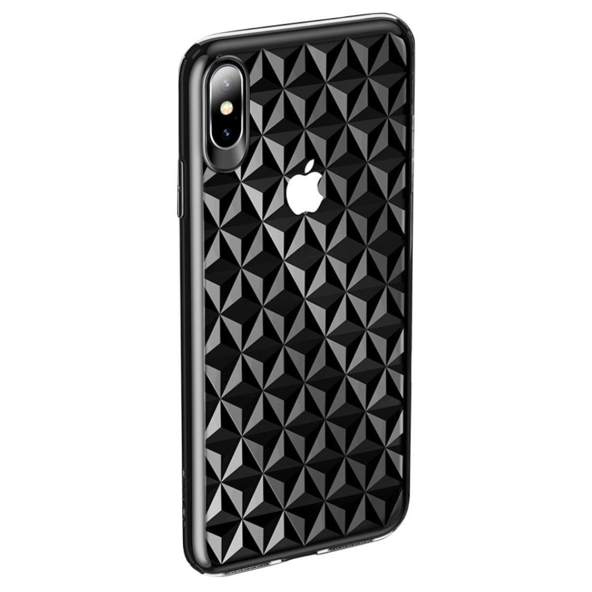 Husa iPhone X/XS 5.8'' Diamond Pattern Neagra Usams thumb