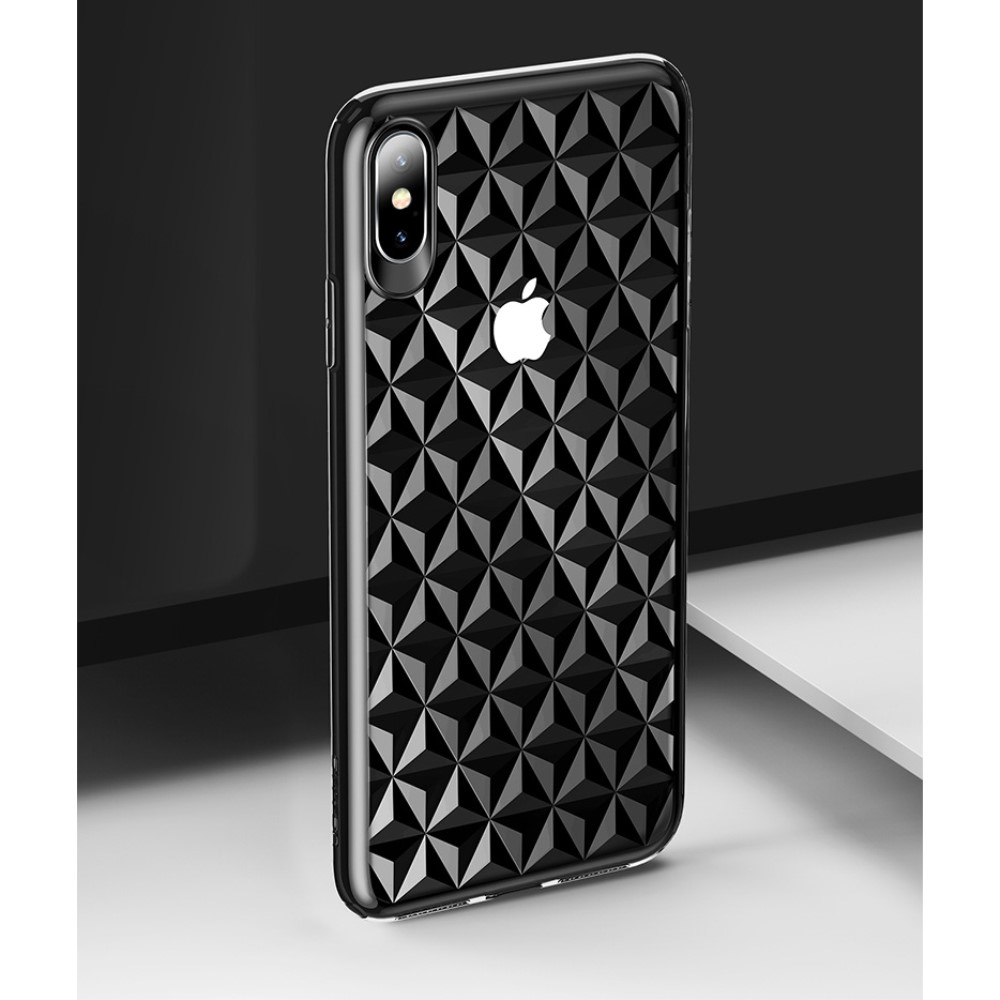 Husa iPhone X/XS 5.8'' Diamond Pattern Neagra Usams thumb