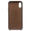 Husa iPhone X/Xs 5.8&#039;&#039; Leather Back Case Qialino Maro Inchis