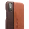 Husa iPhone X/Xs 5.8&#039;&#039; Qialino Horizontal Style Maro