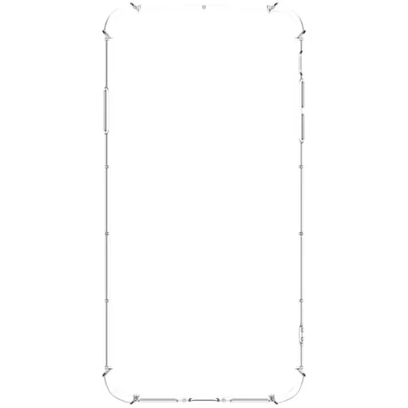 Husa iPhone X/XS Air Cushion Drop-Proof Transparenta Rock