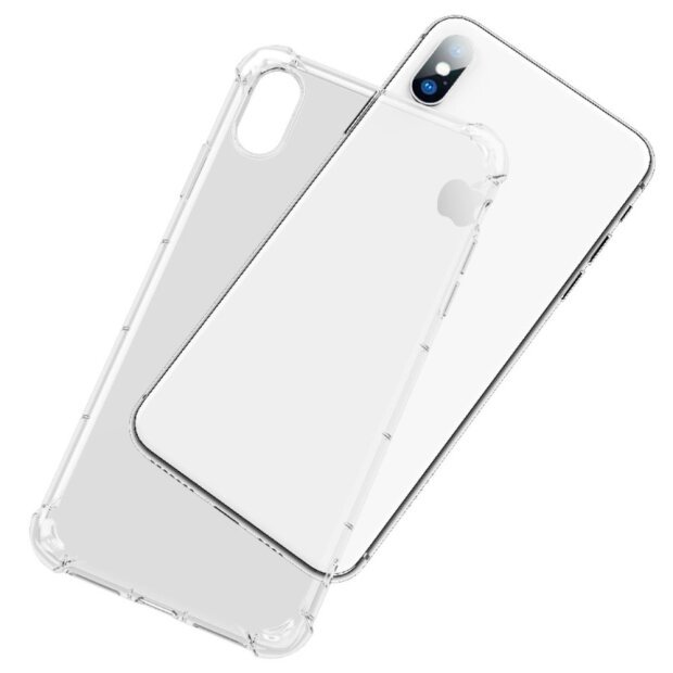 Husa iPhone X/XS Air Cushion Drop-Proof Transparenta Rock