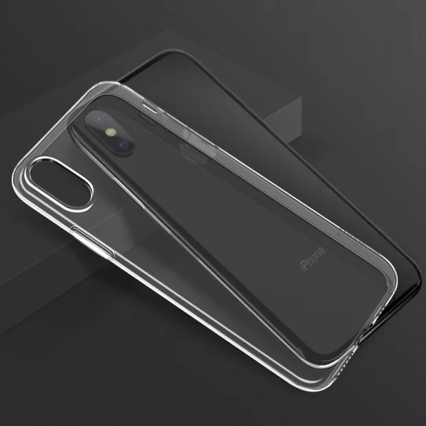 Husa iPhone X/XS Hoco Light TPU Transparenta
