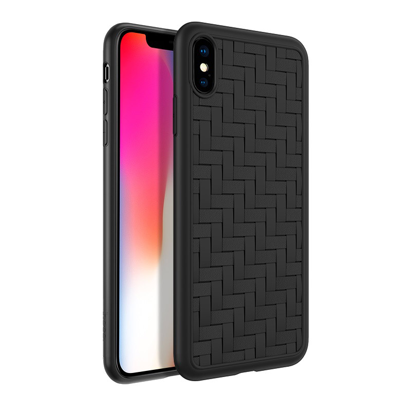 Husa iPhone X/XS Hoco Tracery , Neagra thumb