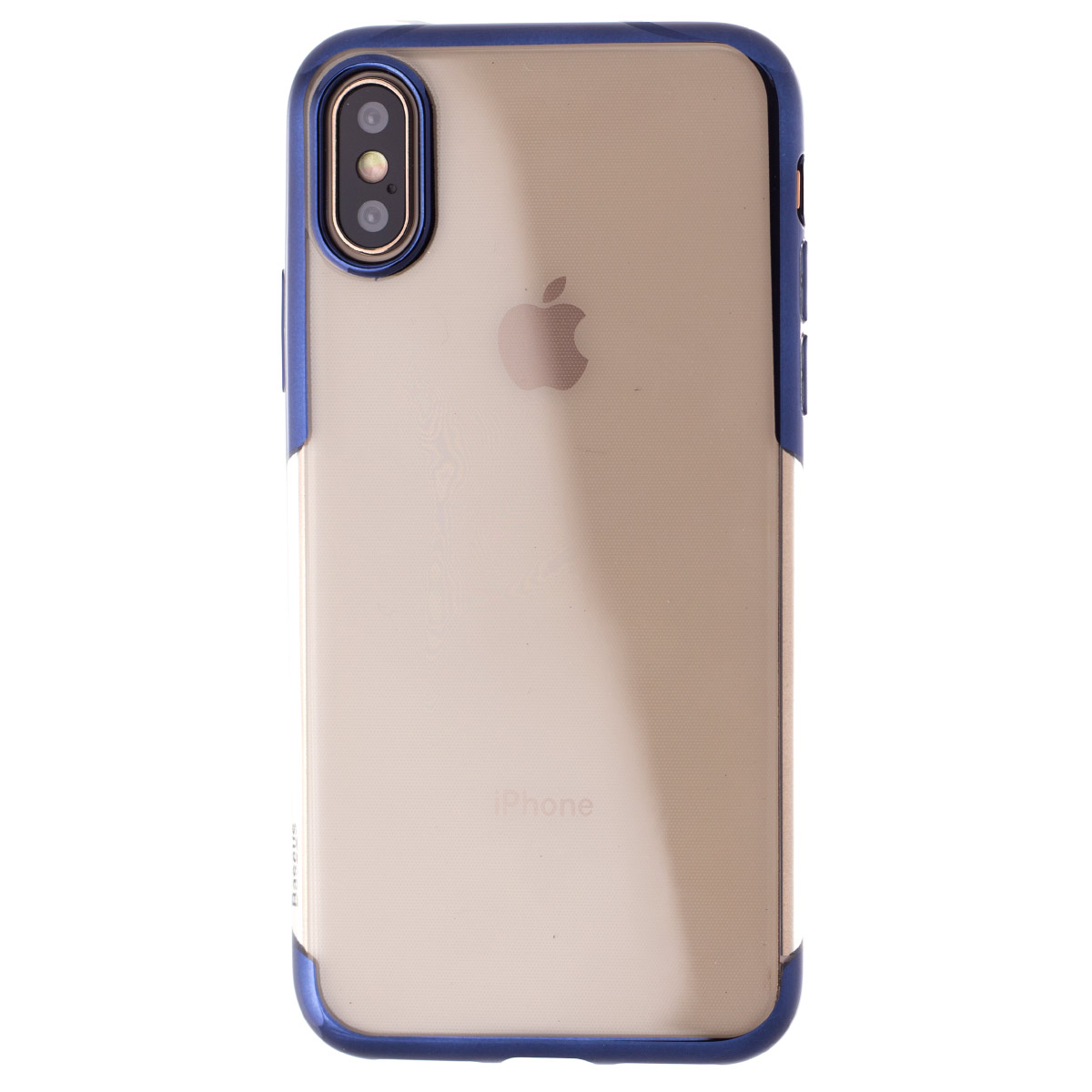 Husa iPhone X/XS Shining , Baseus Albastra thumb