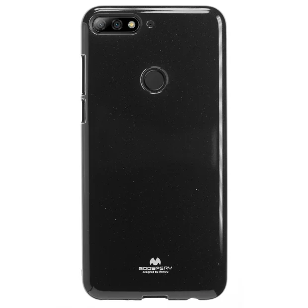 Husa Jelly Huawei Y7 Prime 2018 Goospery Negru