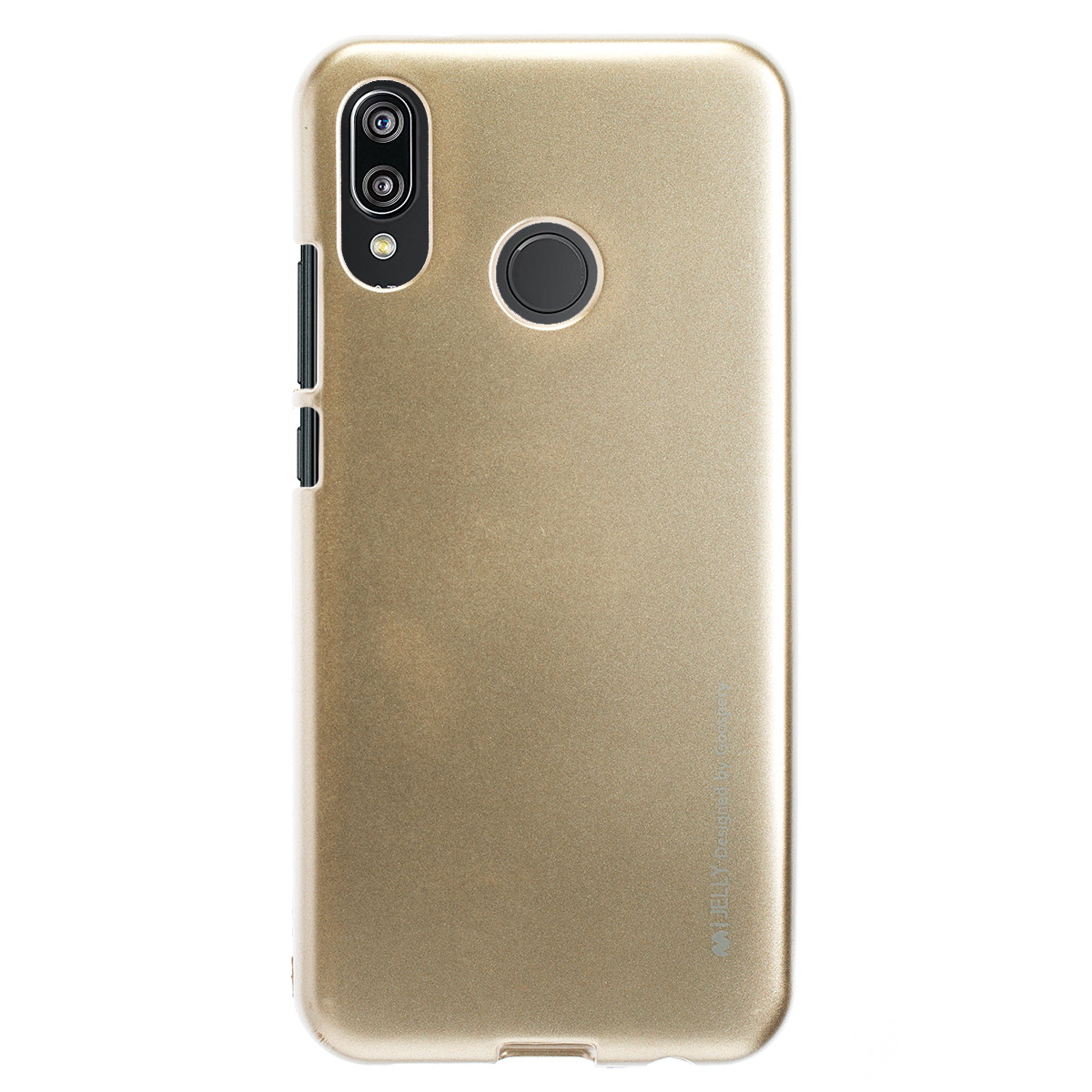 Husa Jelly Metal Huawei P 20 Lite, Auriu thumb