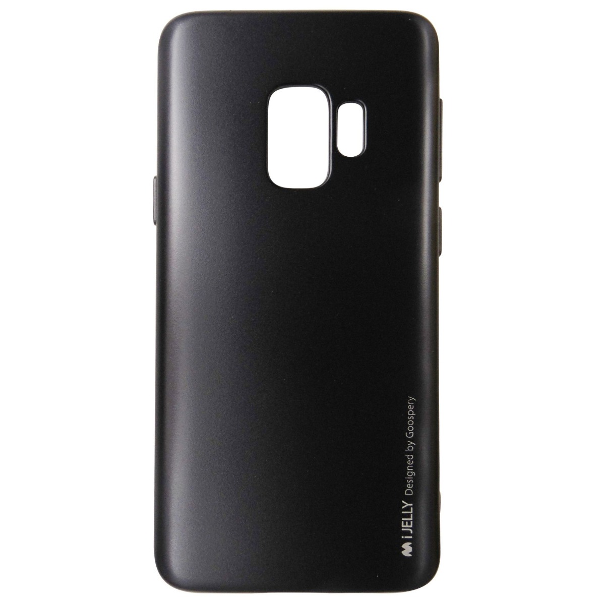 Husa Jelly Metal Samsung Galaxy S9 Goospery Negru thumb