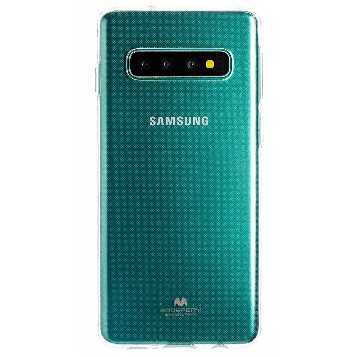 Husa Jelly Samsung Galaxy S10, Goospery Transparenta thumb