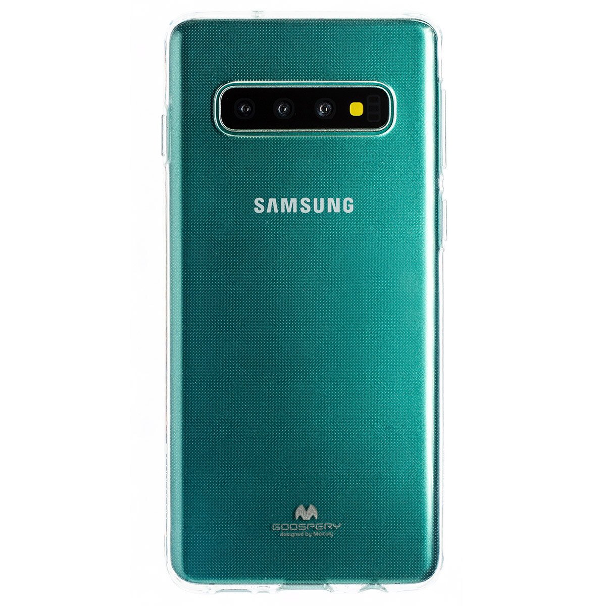 Husa Jelly Samsung Galaxy S10 Plus, Goospery Transparenta thumb