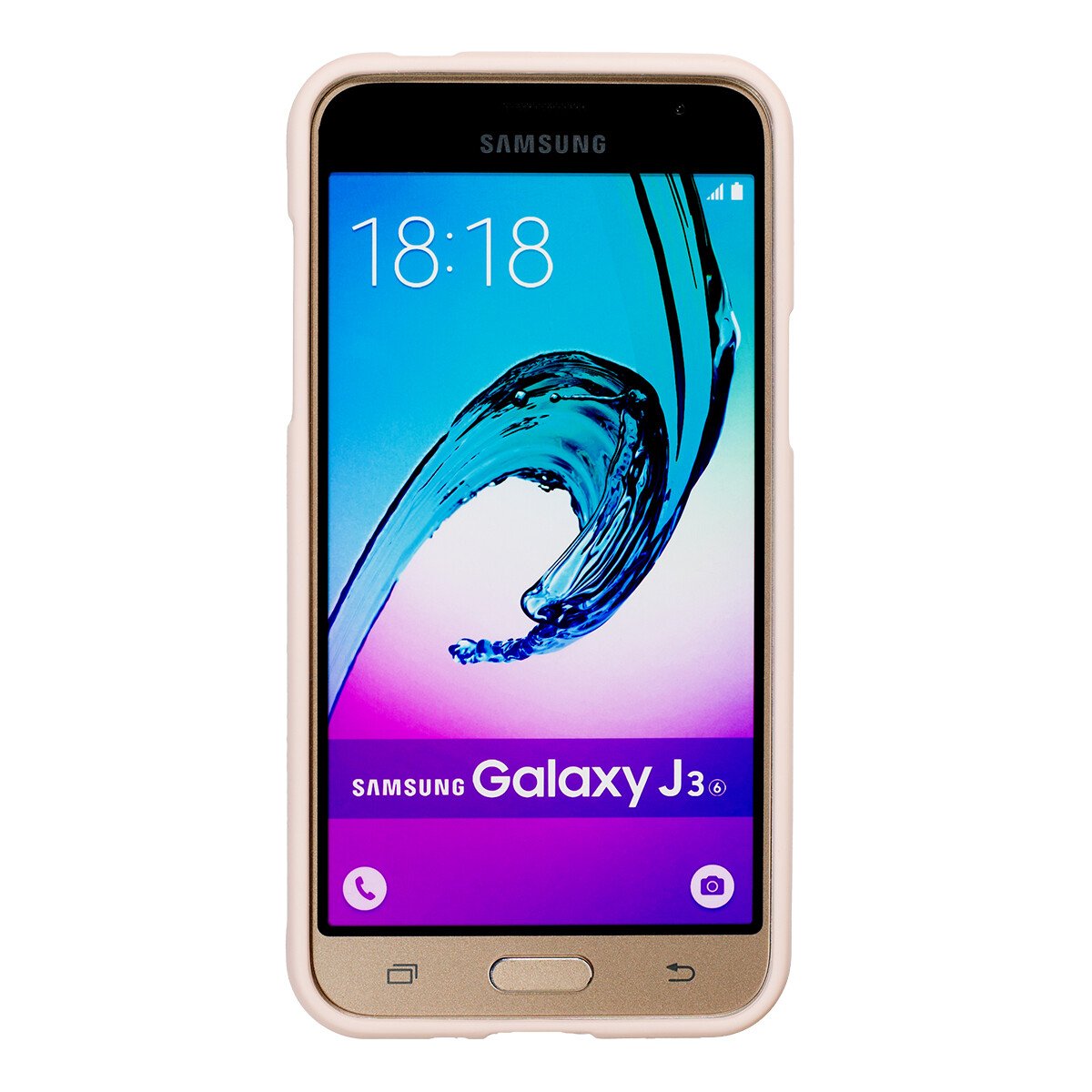 Husa Jelly Soft Samsung Galaxy J3 2016 Nude Goospery thumb