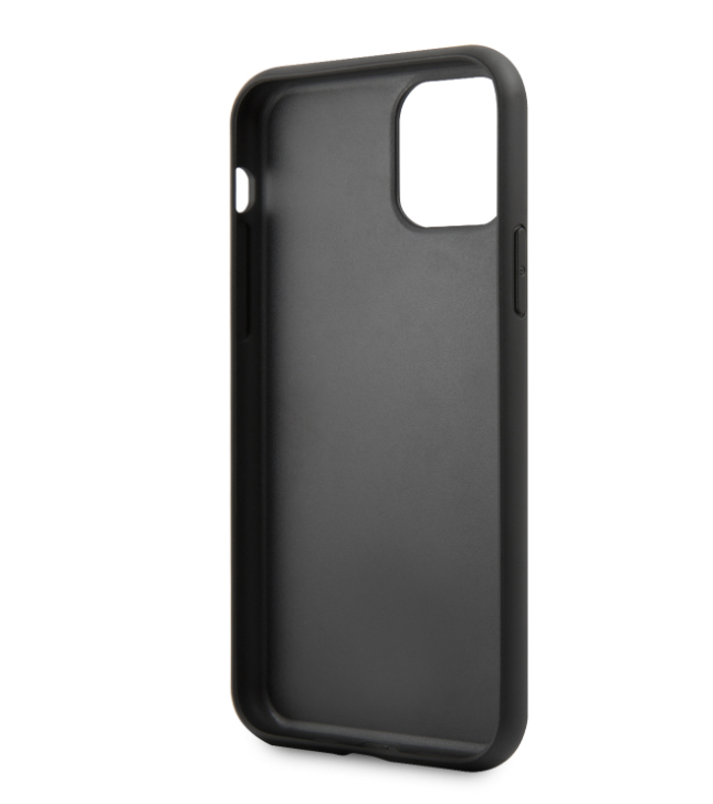 Husa iPhone 11 Pro Max Karl Lagerfeld & Choupette Hard Case PU Neagra thumb