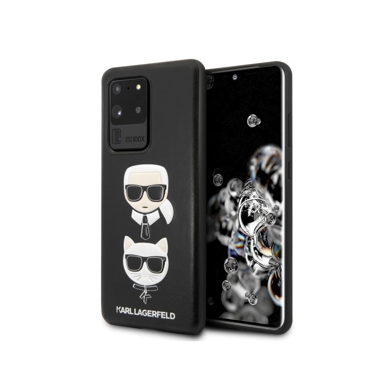 Husa Karl Lagerfeld & Choupette pentru Samsung Galaxy S20 Ultra Black thumb