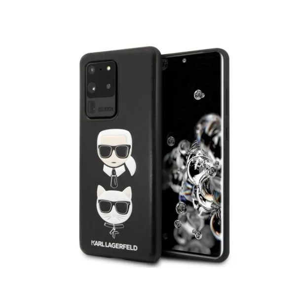 Husa Karl Lagerfeld &amp; Choupette pentru Samsung Galaxy S20 Ultra Black