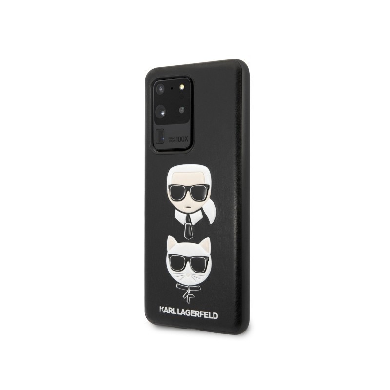 Husa Karl Lagerfeld & Choupette pentru Samsung Galaxy S20 Ultra Black thumb