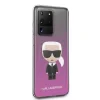 Husa Karl Lagerfeld Degrade Cover pentru Samsung Galaxy S20 Ultra Pink