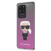 Husa Karl Lagerfeld Degrade Cover pentru Samsung Galaxy S20 Ultra Pink