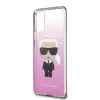 Husa Karl Lagerfeld Degrade pentru Samsung Galaxy S20 Plus Roz