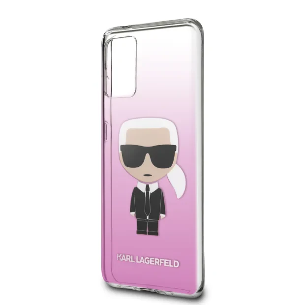 Husa Karl Lagerfeld Degrade pentru Samsung Galaxy S20 Plus Roz