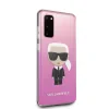 Husa Karl Lagerfeld Degrade pentru Samsung Galaxy S20, Roz