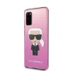 Husa Karl Lagerfeld Degrade pentru Samsung Galaxy S20, Roz