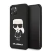 Husa Karl Lagerfeld Ikonik Silicone pentru iPhone 11 Negru