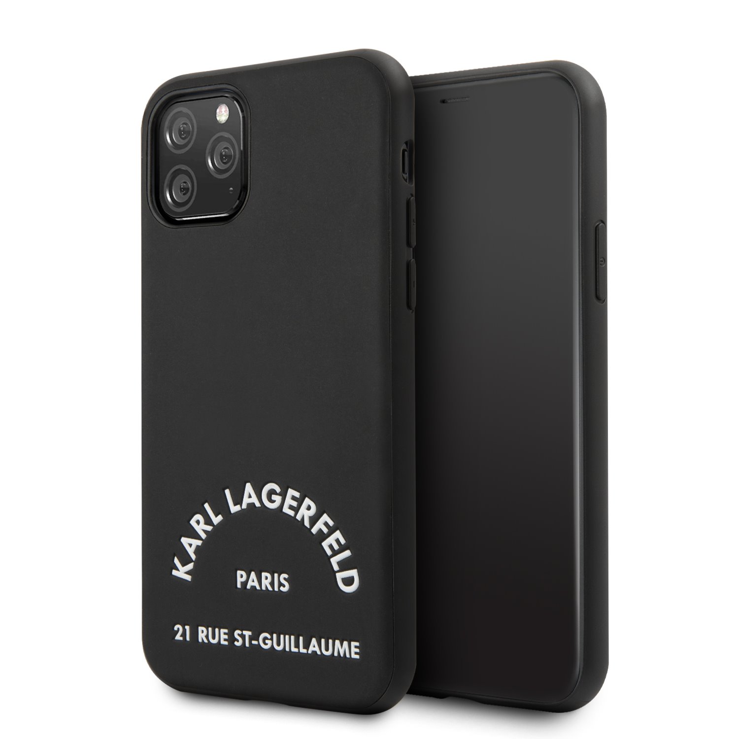 Husa Karl Lagerfeld Rue St Gullaume iPhone 11 Pro Max Negru thumb